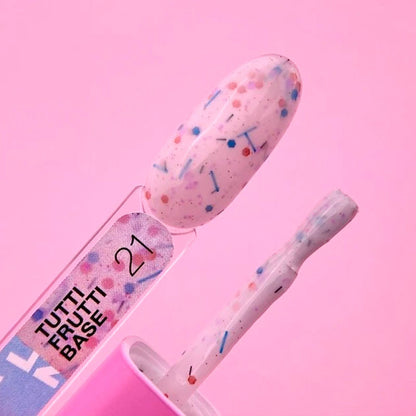 Lunamoon Tutti Frutti Base Coat №21 - 13 ml — Bild 2