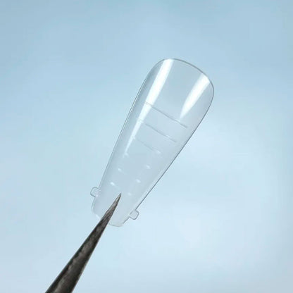Nail extension forms Lunamoon Augšējās nagu formas Short Ballerina, 120 gab. — attēls 2