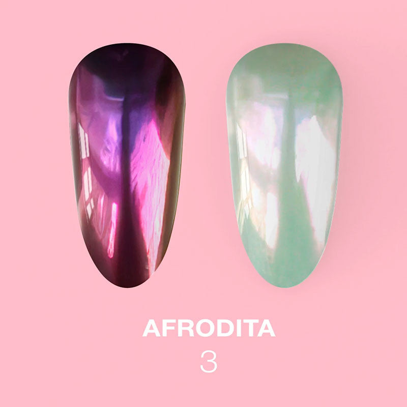 Set of Nail Rubbing Powders Lunamoon Afrodita - 6 pcs — image 6