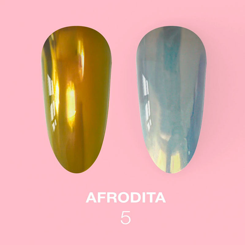 Set of Nail Rubbing Powders Lunamoon Afrodita - 6 pcs — image 8