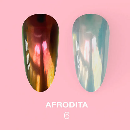 Set of Nail Rubbing Powders Lunamoon Afrodita - 6 pcs — image 9