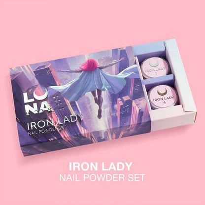 Set of Nail Rubbing Powders Lunamoon Iron Lady - 6 pcs — image 2