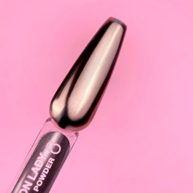 Set of Nail Rubbing Powders Lunamoon Iron Lady - 6 pcs — image 9