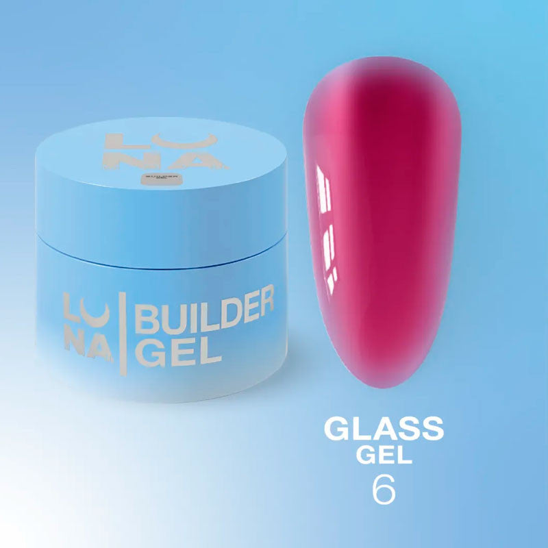 Stained Glass Builder Gel LunaMOON Glass Gel – No. 6, 15 ml
