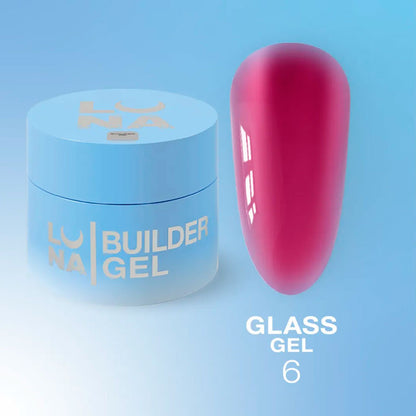 Stained Glass Builder Gel LunaMOON Glass Gel – No. 6, 15 ml