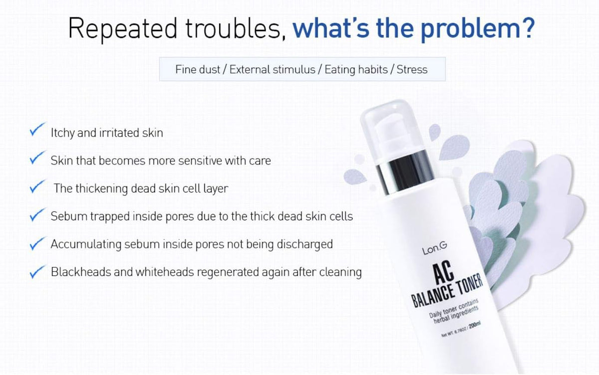 Lon.G AC Balance Toner 200ml — product image 3