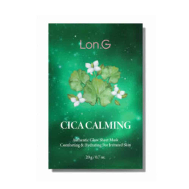 Lon.G Cica Calming Authentic Glow Sheet Mask — 1 Mask