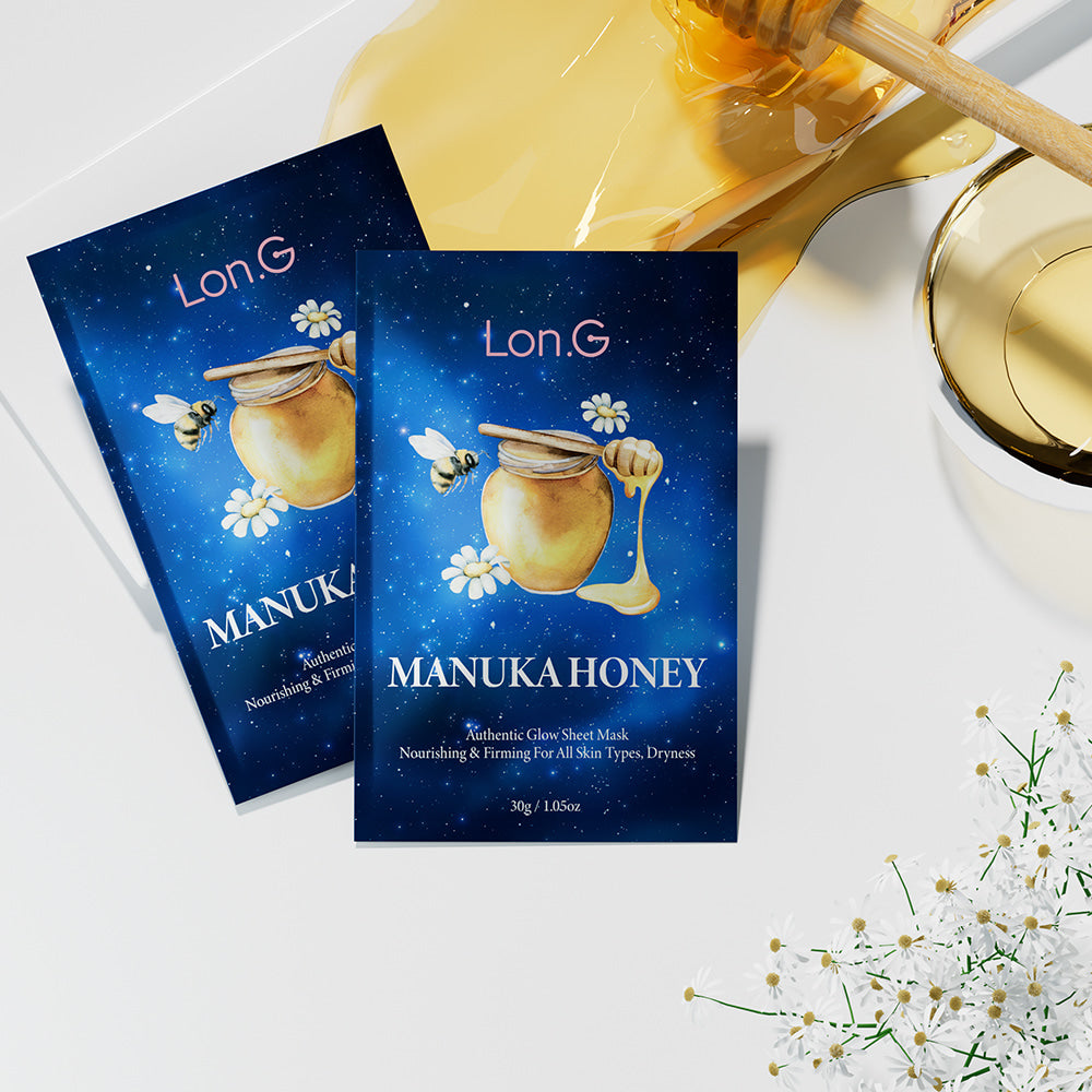 Lon.G Manuka Honey Authentic Glow Sheet Mask — product image 2