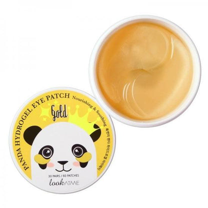 lookATME Parche para ojos Panda Hydro Gel dorado 60ea — Imagen del producto 2