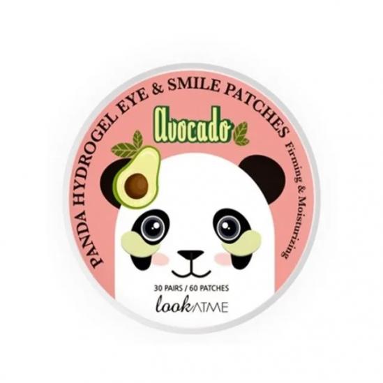 lookATME Panda Hydro Gel Eye Patches Avocat 60 ea — Photo du produit 1