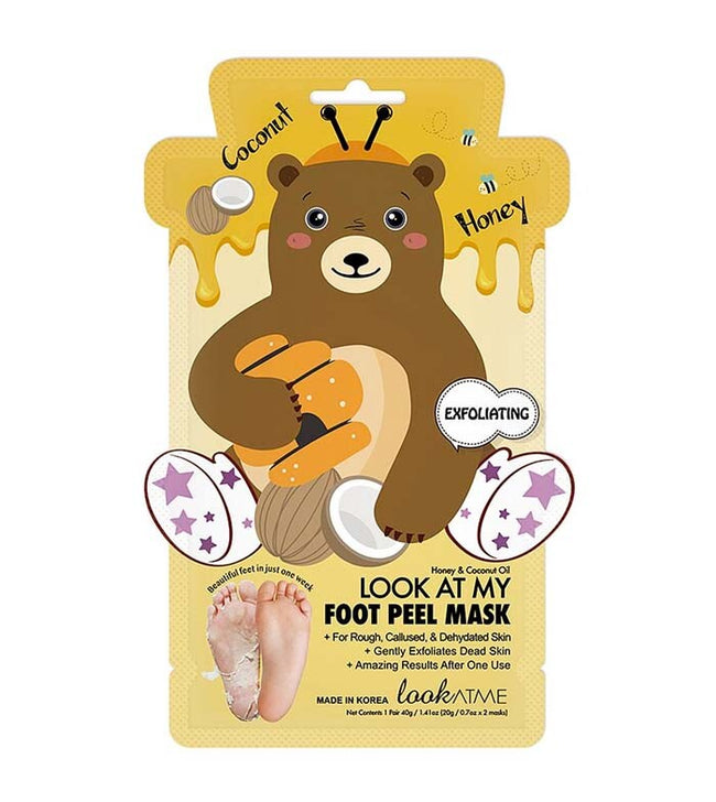 Look At Me Foot Peel Mask (Bear) — Default Title