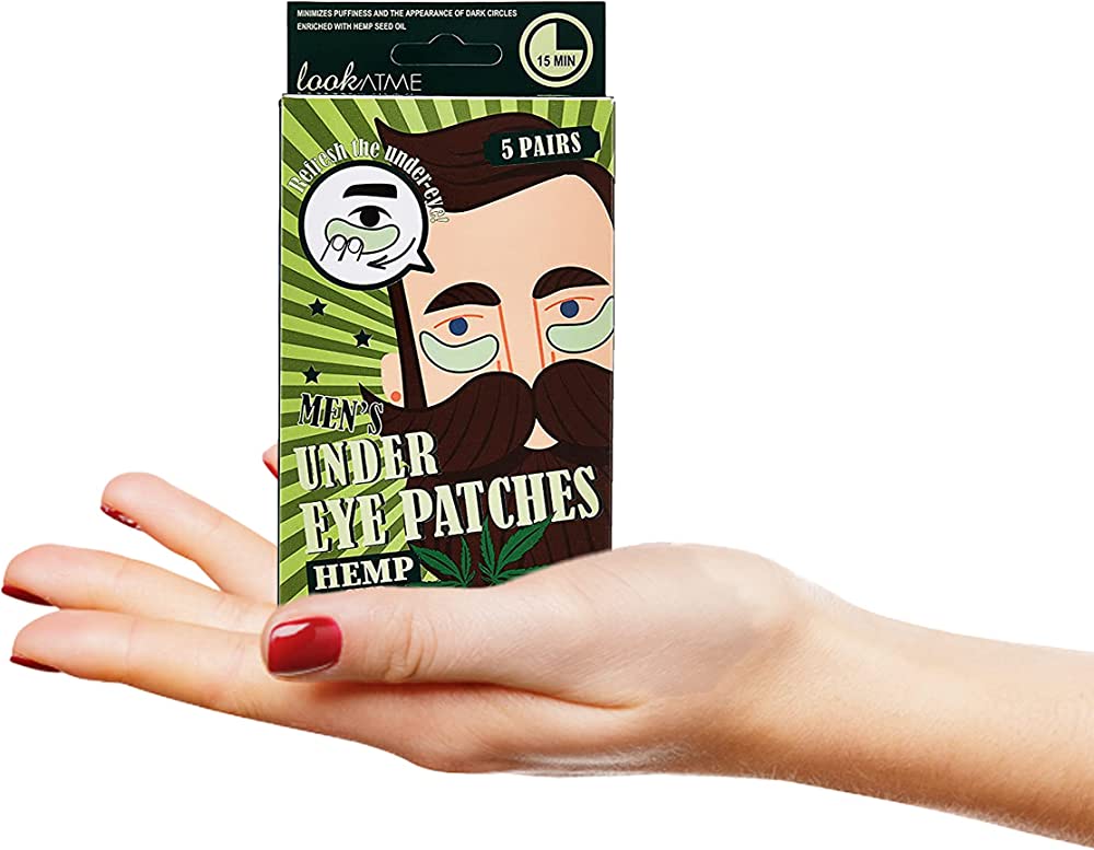 LookATME Men’s Under Eye Patches Hemp Seed — product image 2