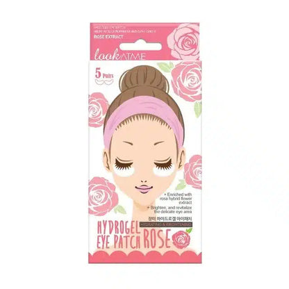 lookATME Hydro Gel Eye Patch Rose — 1 Pair