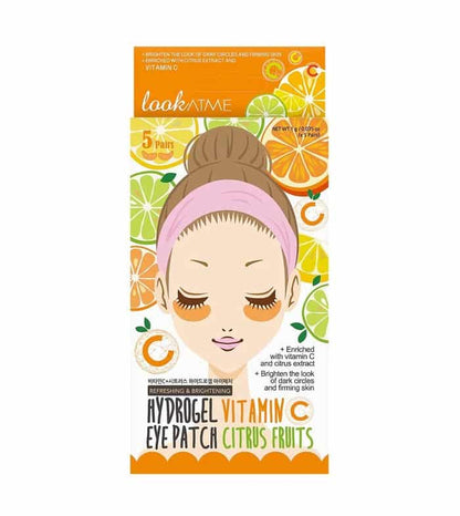 lookATME HydroGel Augenpflaster mit Vitamin C und Zitrusfrüchten — Produktbild 1