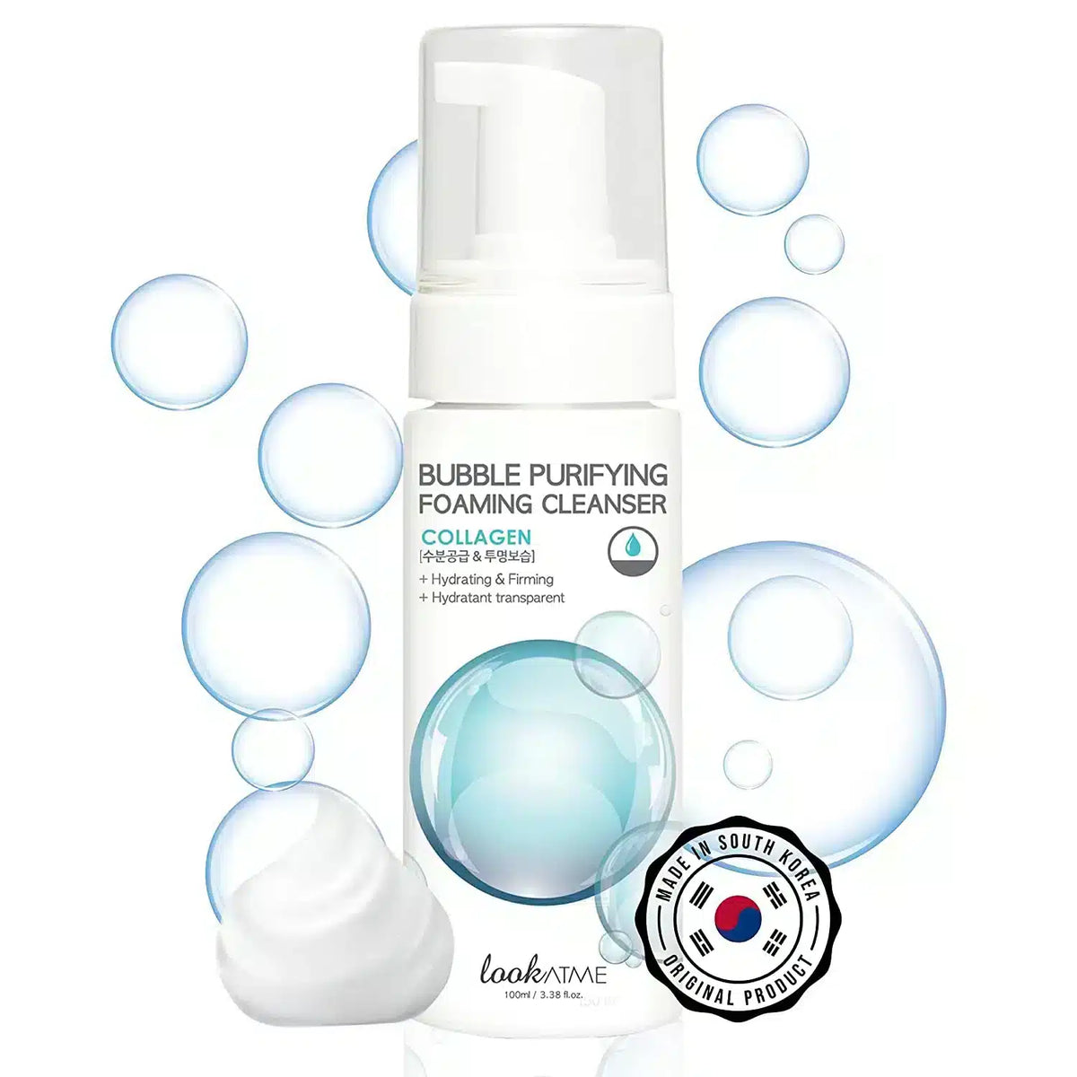 lookATME Bubble Purifying Foaming Cleanser 150ml — product image 3