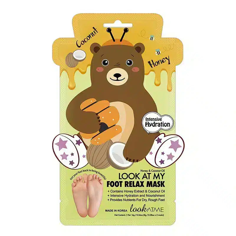 lookATME Foot Relax Mask (Bear) — Default Title