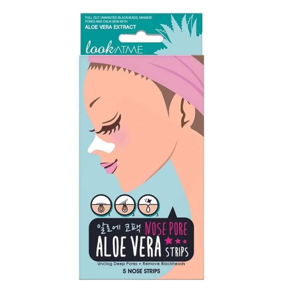 LookAtMe Nose Pore Strips Aloe Vera — 5 Strips — 1PC