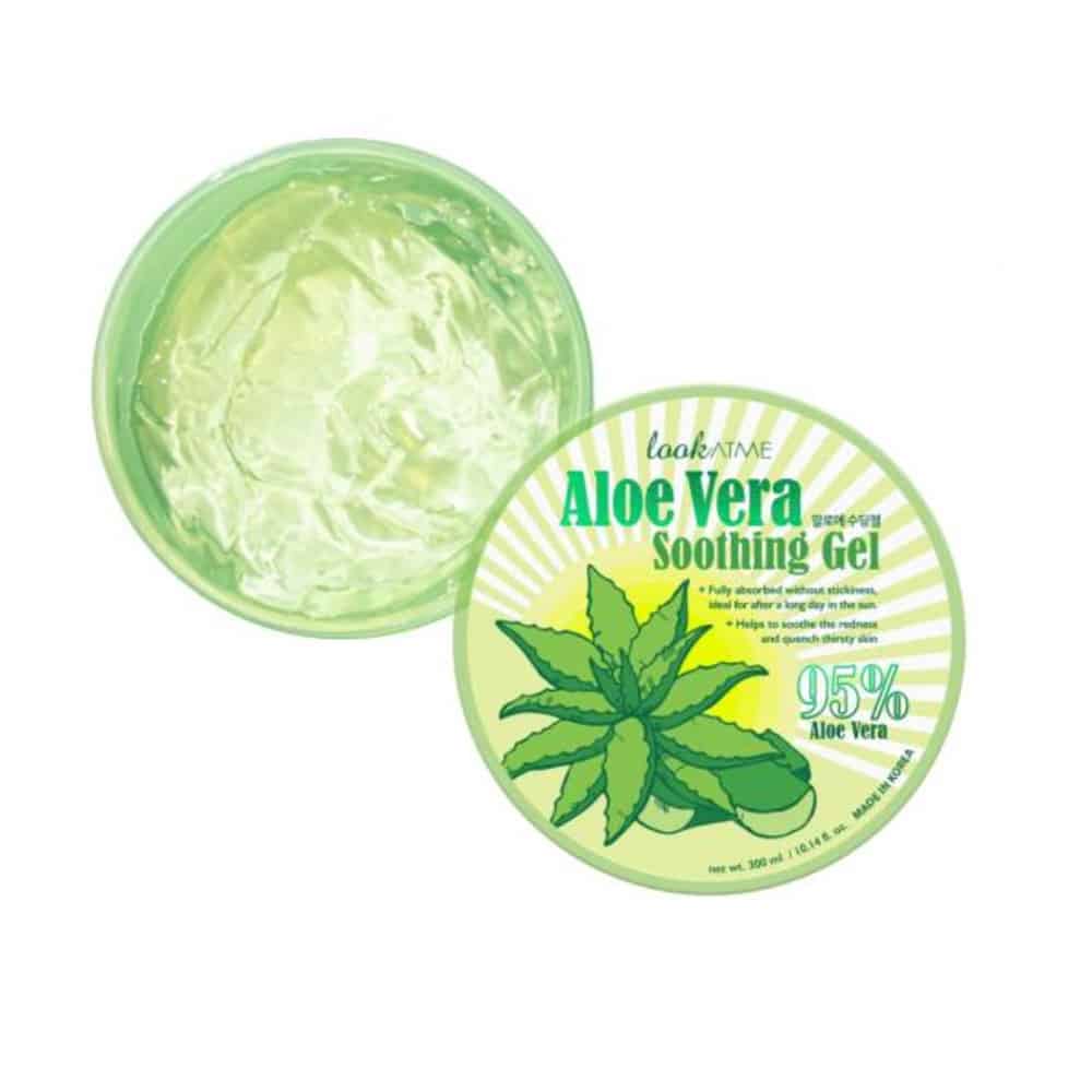 LookAtMe Aloe Vera Rauhoittava geeli 300 ml — Tuotekuva 1