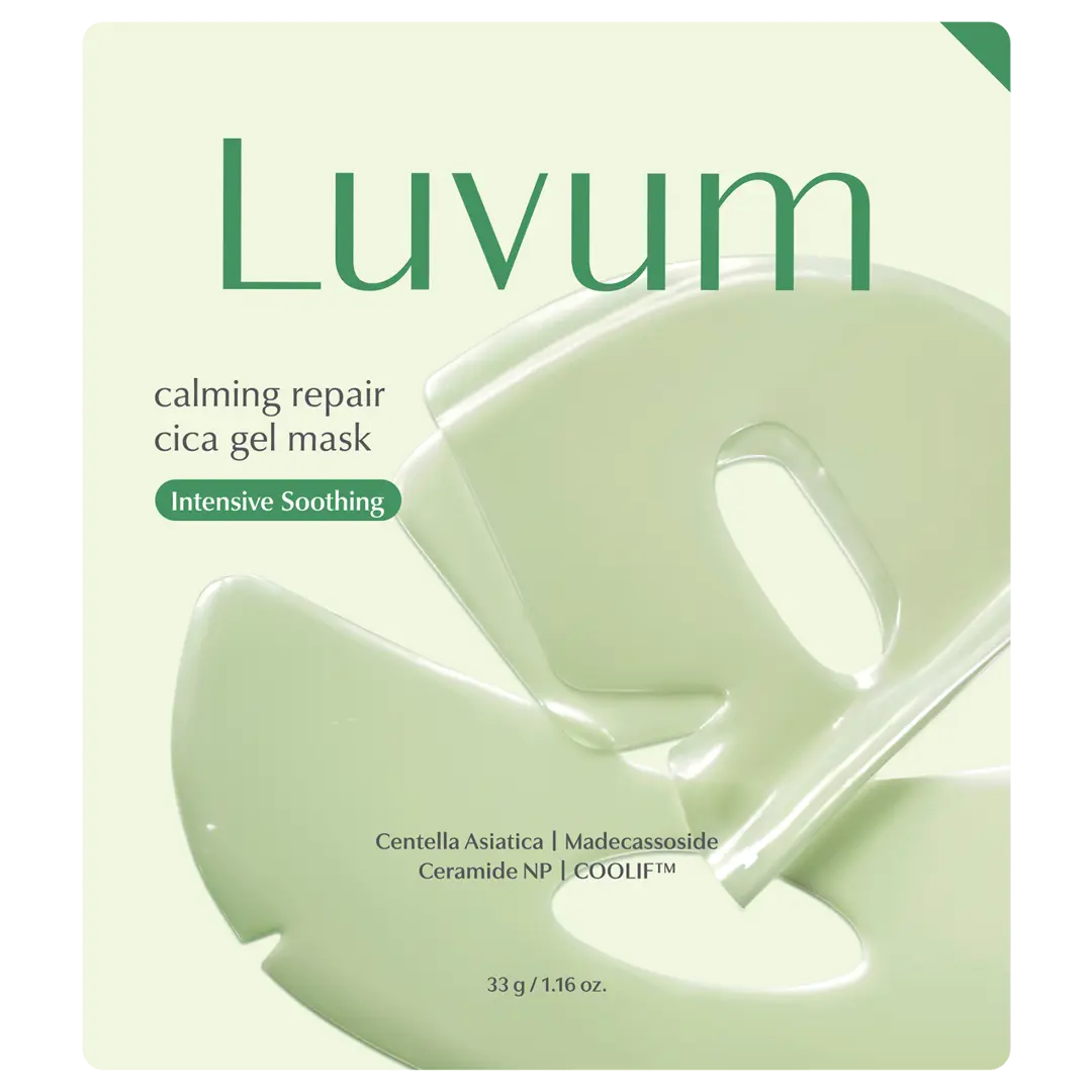 LUVUM Calming Repair Cica Gel Mask — Фото товара 1