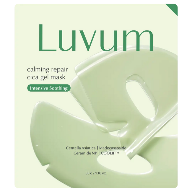 LUVUM Calming Remonts Cica Gel Maska — Produkta attēls 1