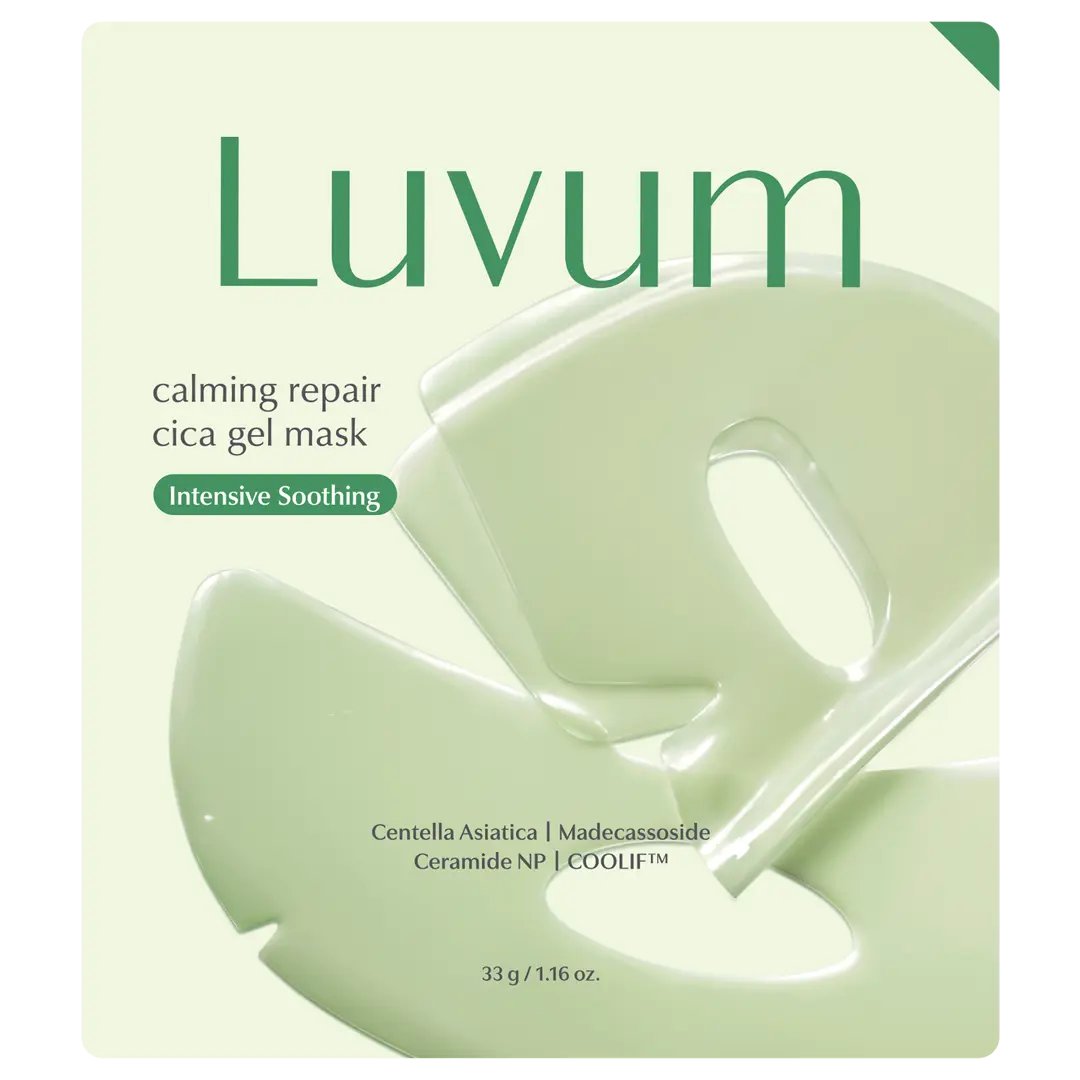 LUVUM Calming Repair Cica Gel Mask — Фото товара 6