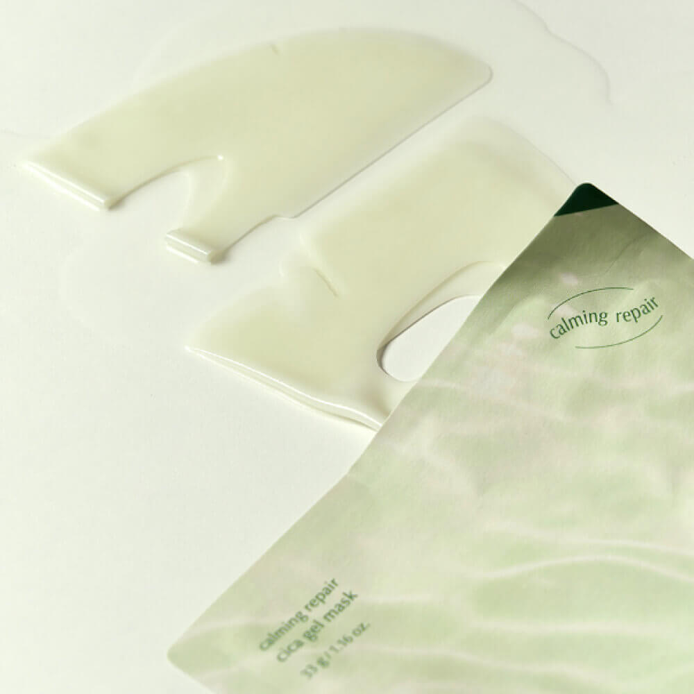 LUVUM Calming Repair Cica Gel Mask — Фото товара 7