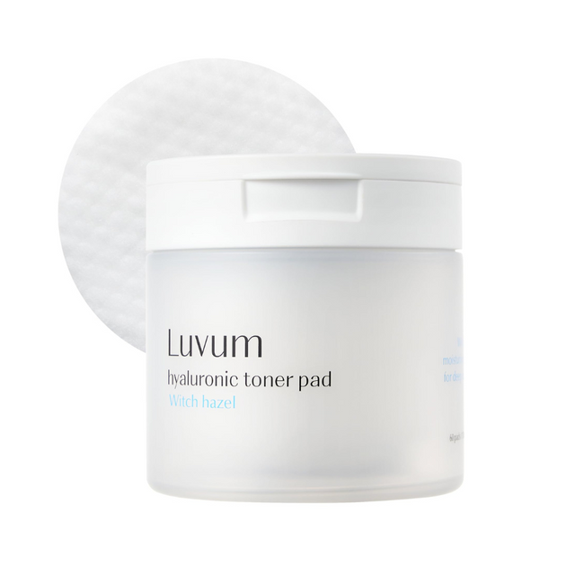 LUVUM Hyaluronic Toner Pad — 60 Pads