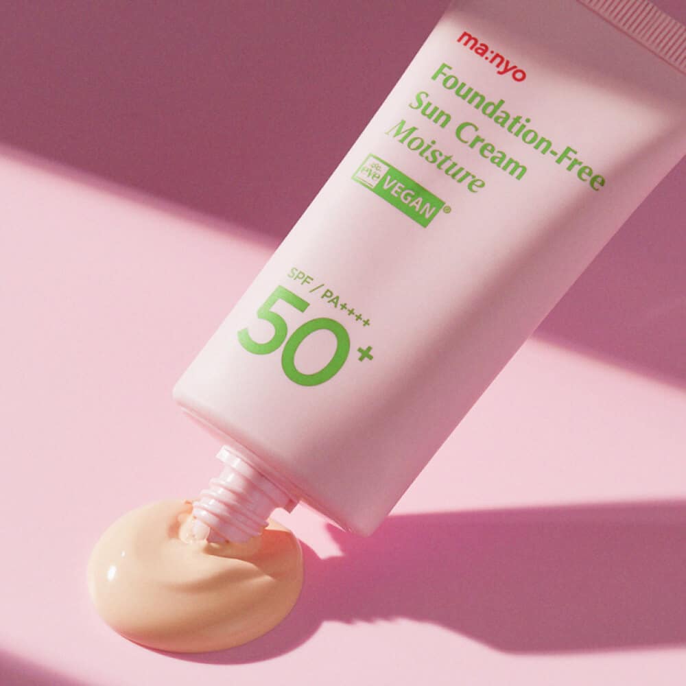 Manyo Foundation-Free Sun Cream Moisture SPF 50+ PA++++ 50ml — product view 2