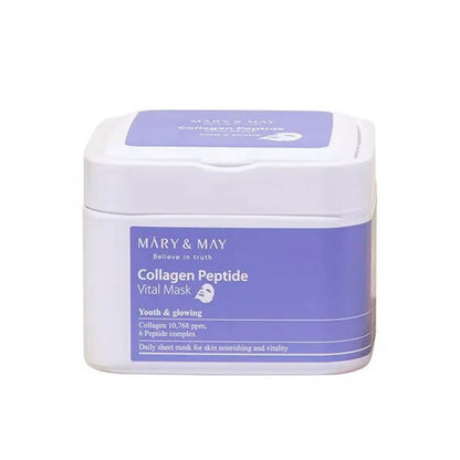 Mary&May Collagen Peptide Vital Mask 30pcs — 30pcs