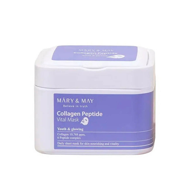 Mary&May Collagen Peptide Vital Mask 30pcs — 30pcs