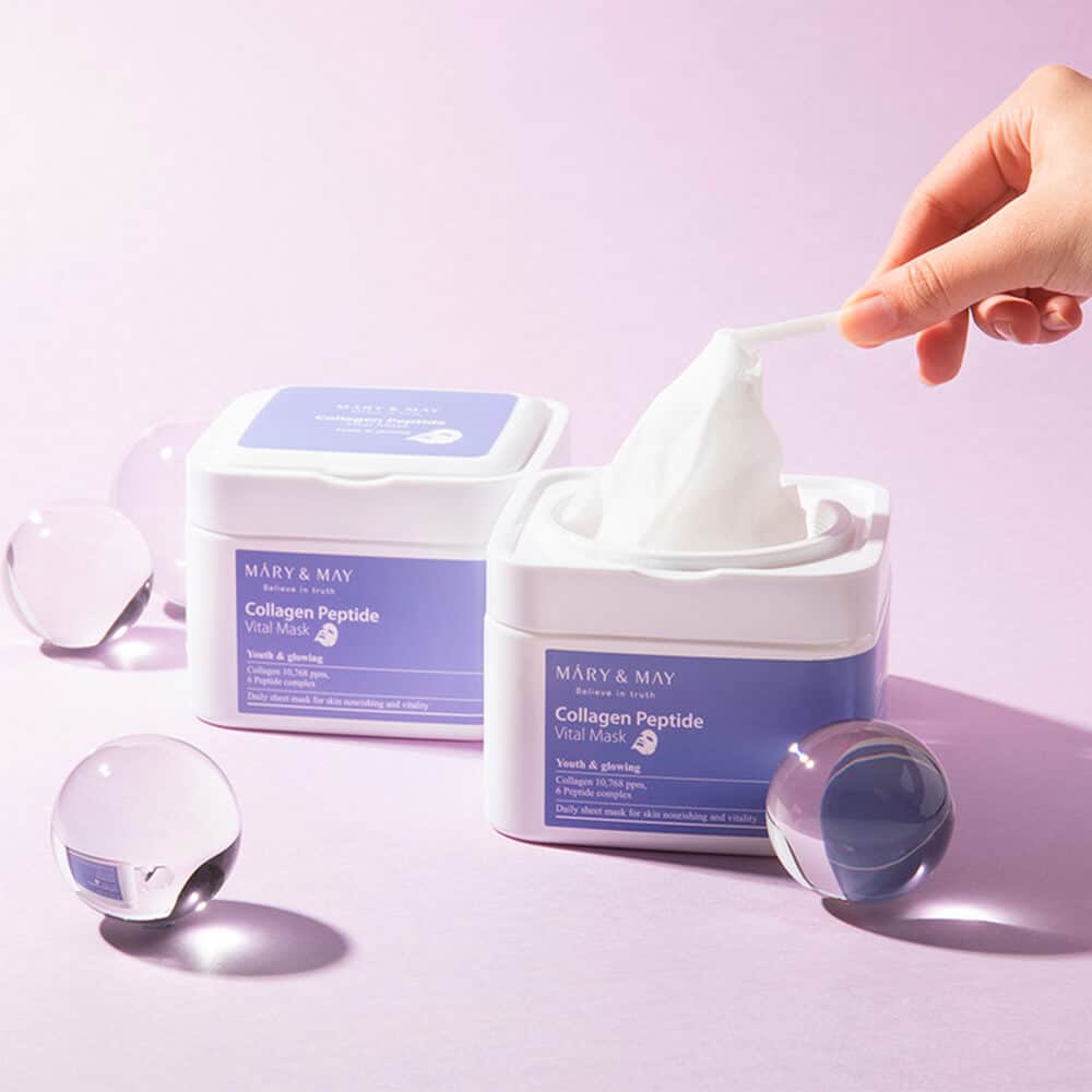 Mary&May Collagen Peptide Vital Mask 30pcs — product image 2
