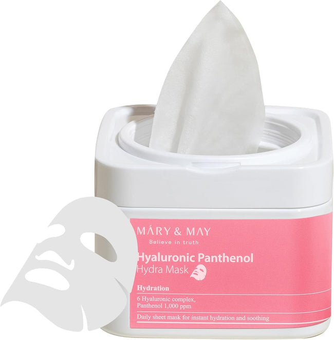 Mary&May Hyaluronic Panthenol Hydra Mask 30pcs — 30pcs