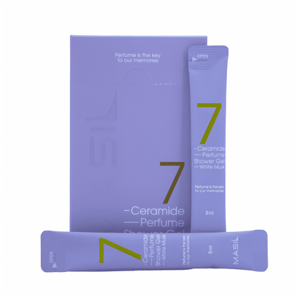 Masil 7 Ceramide Perfume Shower Gel White Musk — Фото товара 1