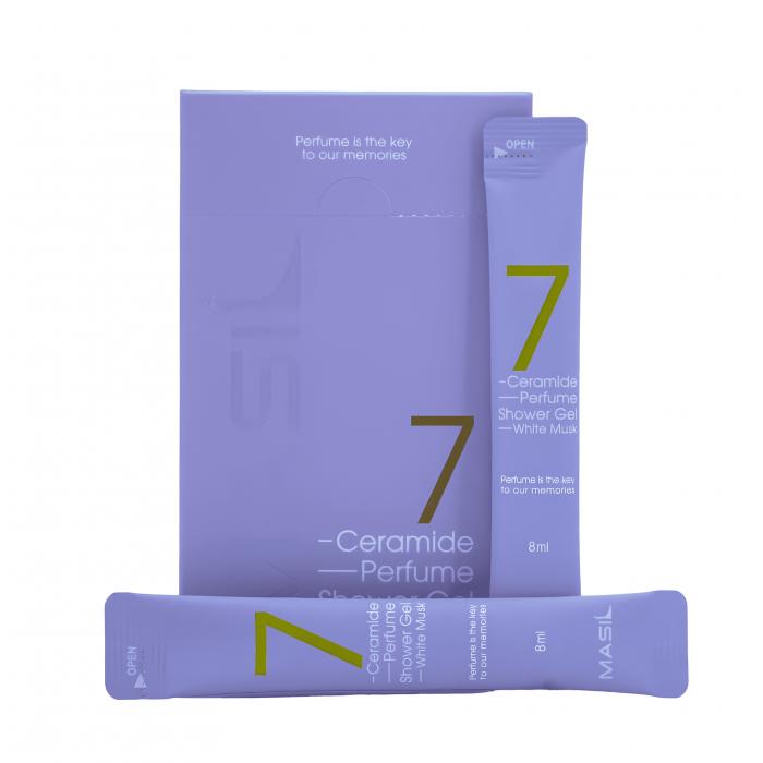 Masil 7 Ceramide Perfume Shower Gel White Musk — Фото товара 3