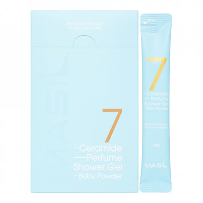 Masil 7 Gel de douche pour parfums de céramide Poudre pour bébé — Photo du produit 1