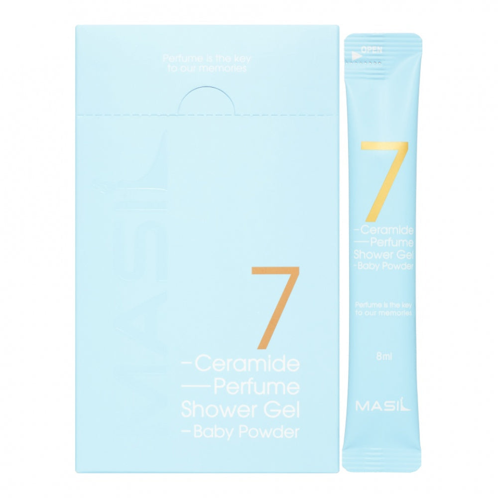 Masil 7 Gel de douche pour parfums de céramide Poudre pour bébé — Photo du produit 3