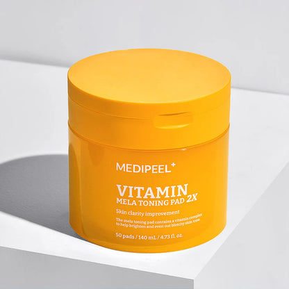 Medi Peel Vitamin Mela Toning Pad 2X 140ml 50pcs — product image 2