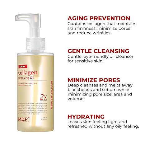 Medi Peel Red Lacto Collagen Cleansing Oil 200ml — product image 2