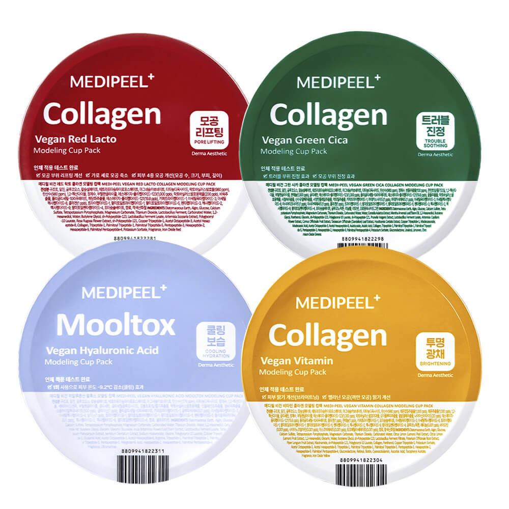 Medi Peel Collagen Vegan Red Lacto Modeling Cup Pack 28g — Vitamin