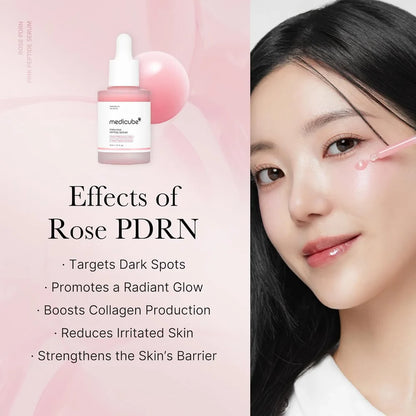 Medicube PDRN Sérum en peptide rose 30 ml — Photo du produit 3