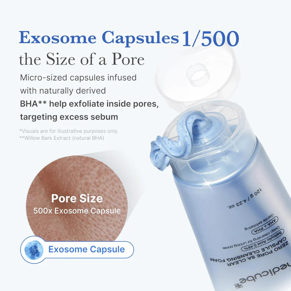 Medicube Zero Pore Clearing Capsule Cleansing Foam 120ml — product image 2