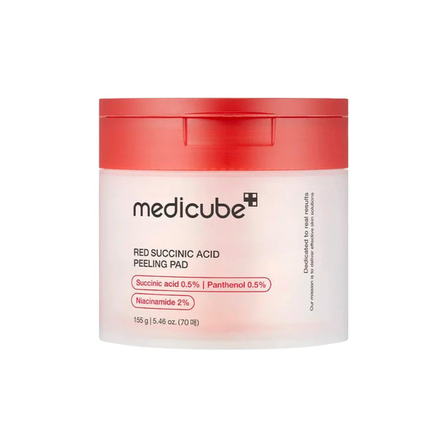 Medicube Red Succinic Acid Peeling Pad 70pcs — 70pcs