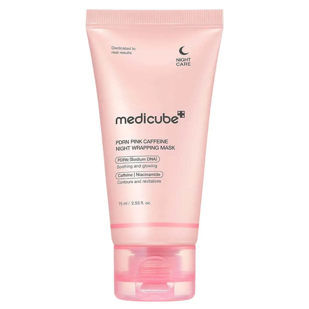 Medicube PDRN Pink Caffeine Night Wrapping Mask 75ml — 75ml