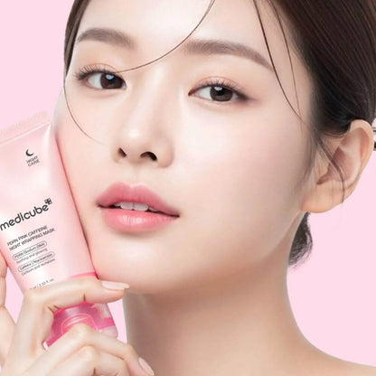 Medicube PDRN Pink Caffeine Night Wrapping Mask 75ml — product image 3