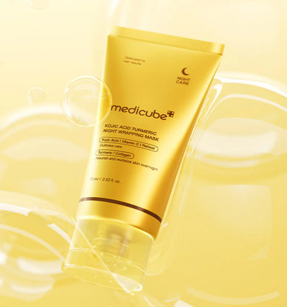 Medicube Kojic Acid Turmeric Night Wrapping Mask 75ml — product image 3
