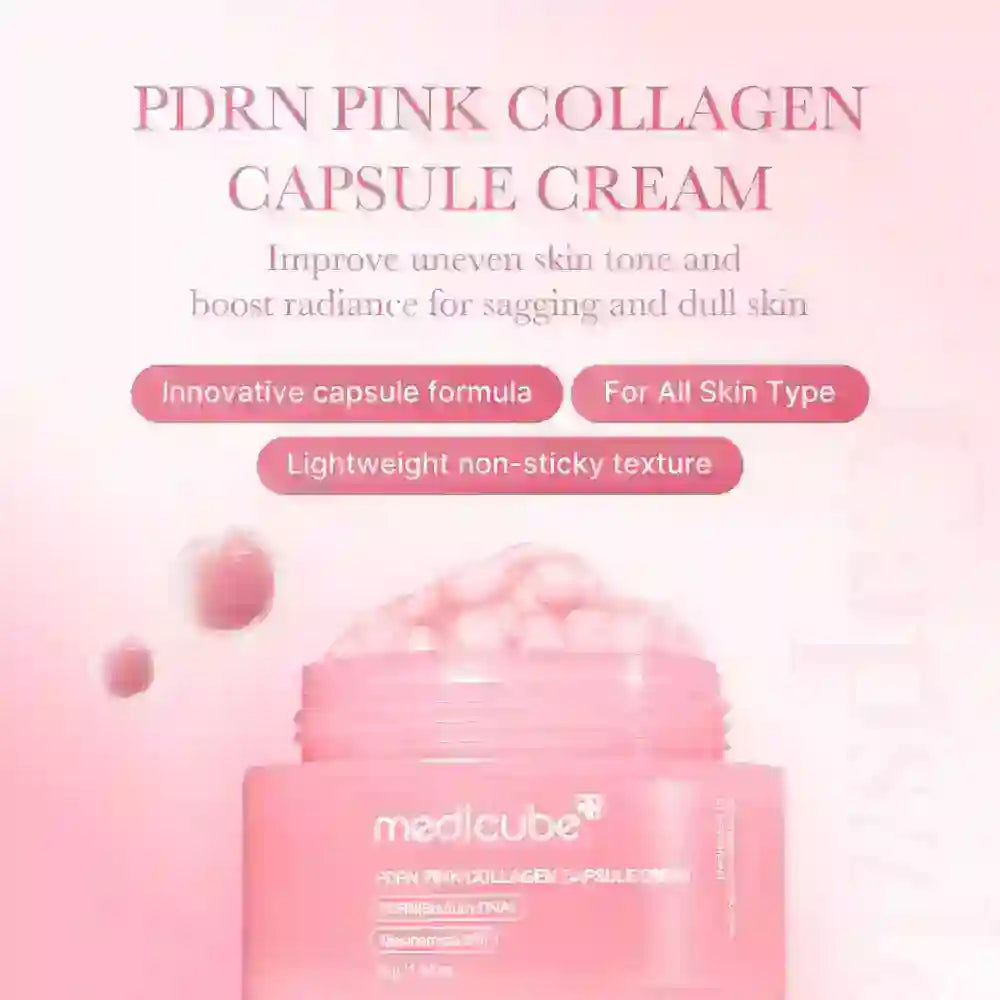 Medicube PDRN Pink Collagen Capsule Cream 55g — Фото товара 2
