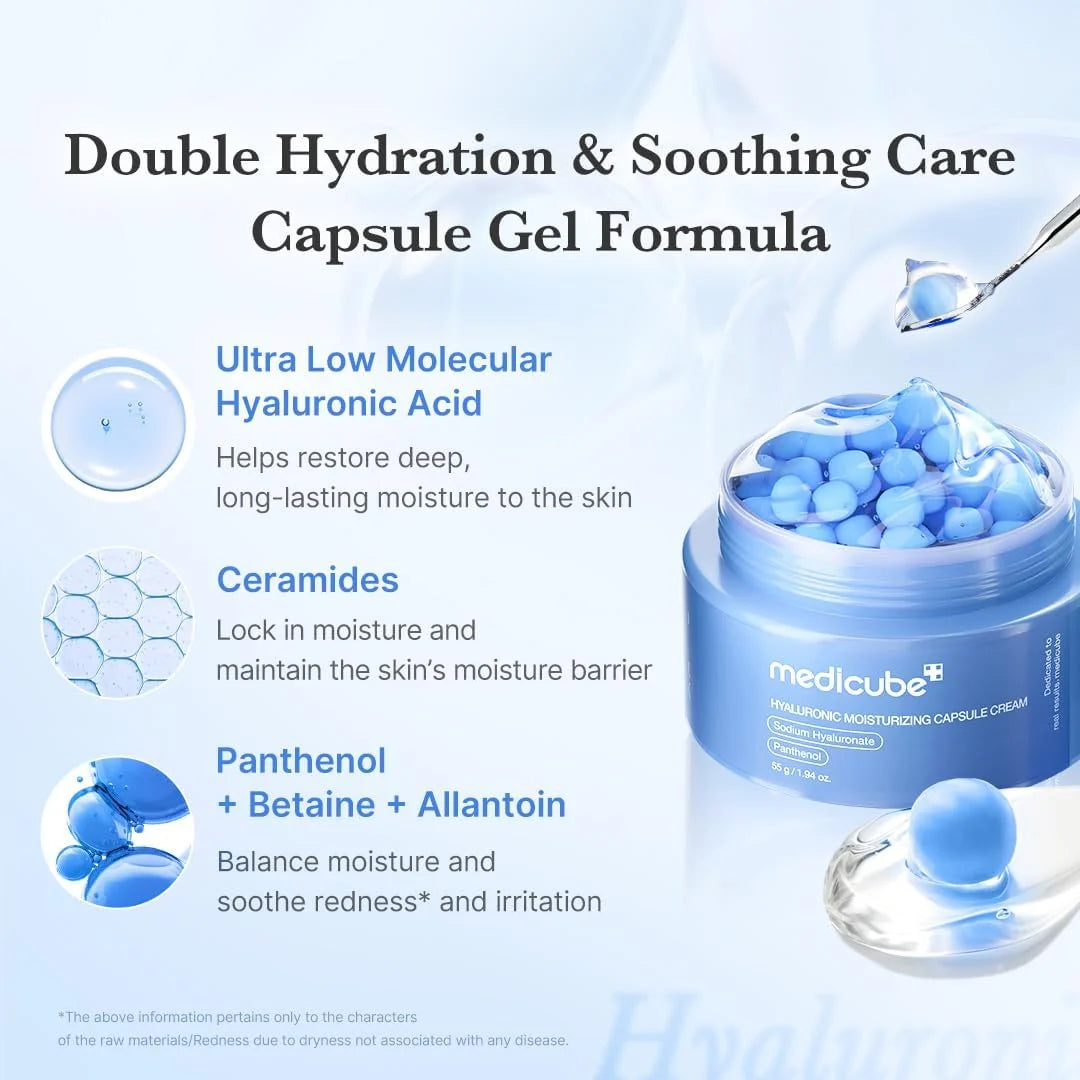 Medicube Hyaluronic Moisturizing Capsule Cream 55g — product image 3