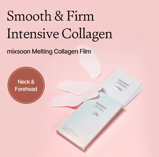 Mixsoon Melting Collagen Neck & Forehead Film 5pcs — Фото товара 5
