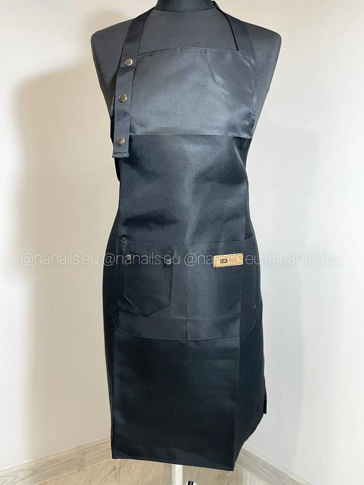 MOLOKOM Apron, Black, One size