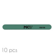 MOLOKOM Nail File 150/150 grit, Straight (10 pcs)